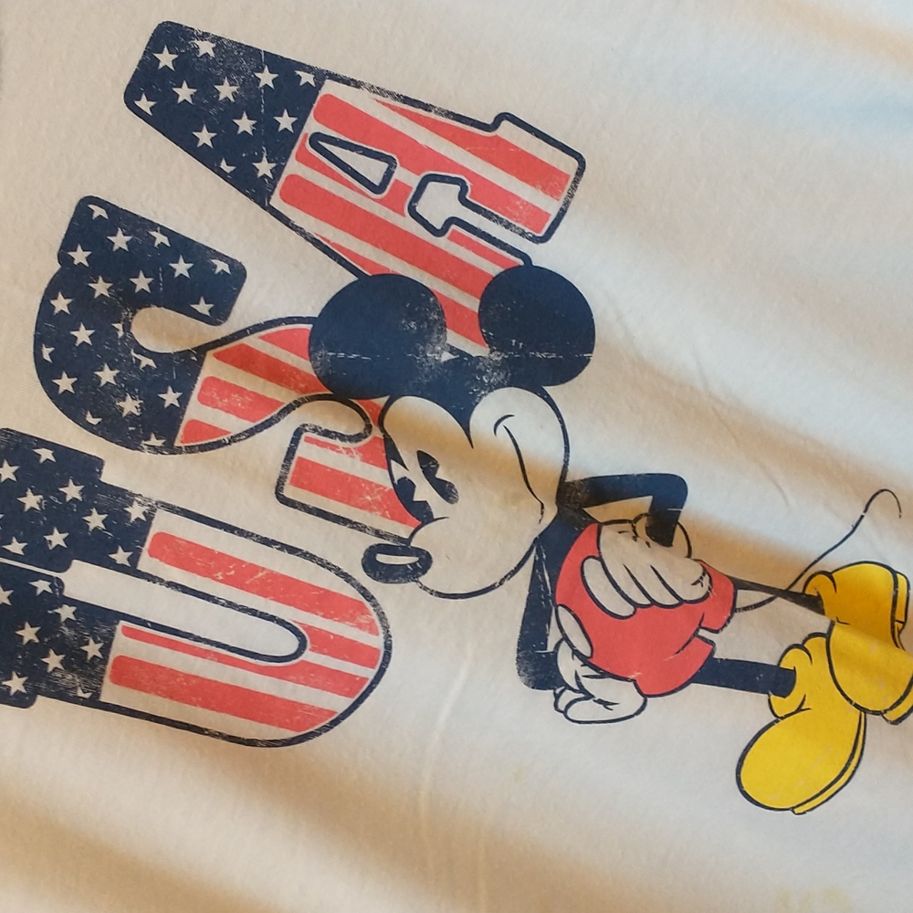 Disney USA Tee ❤️🇺🇲 Ladies Small - Picture 2 of 4